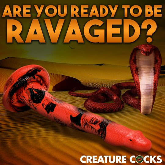 Creature Cocks King Cobra Silicone Dildo- 14 Inch