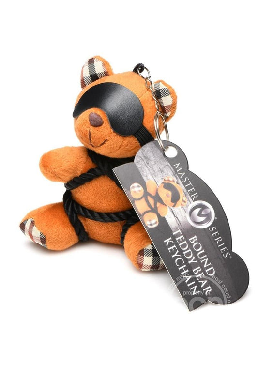 Master Series Rope Teddy Bear Key chain- Burnt