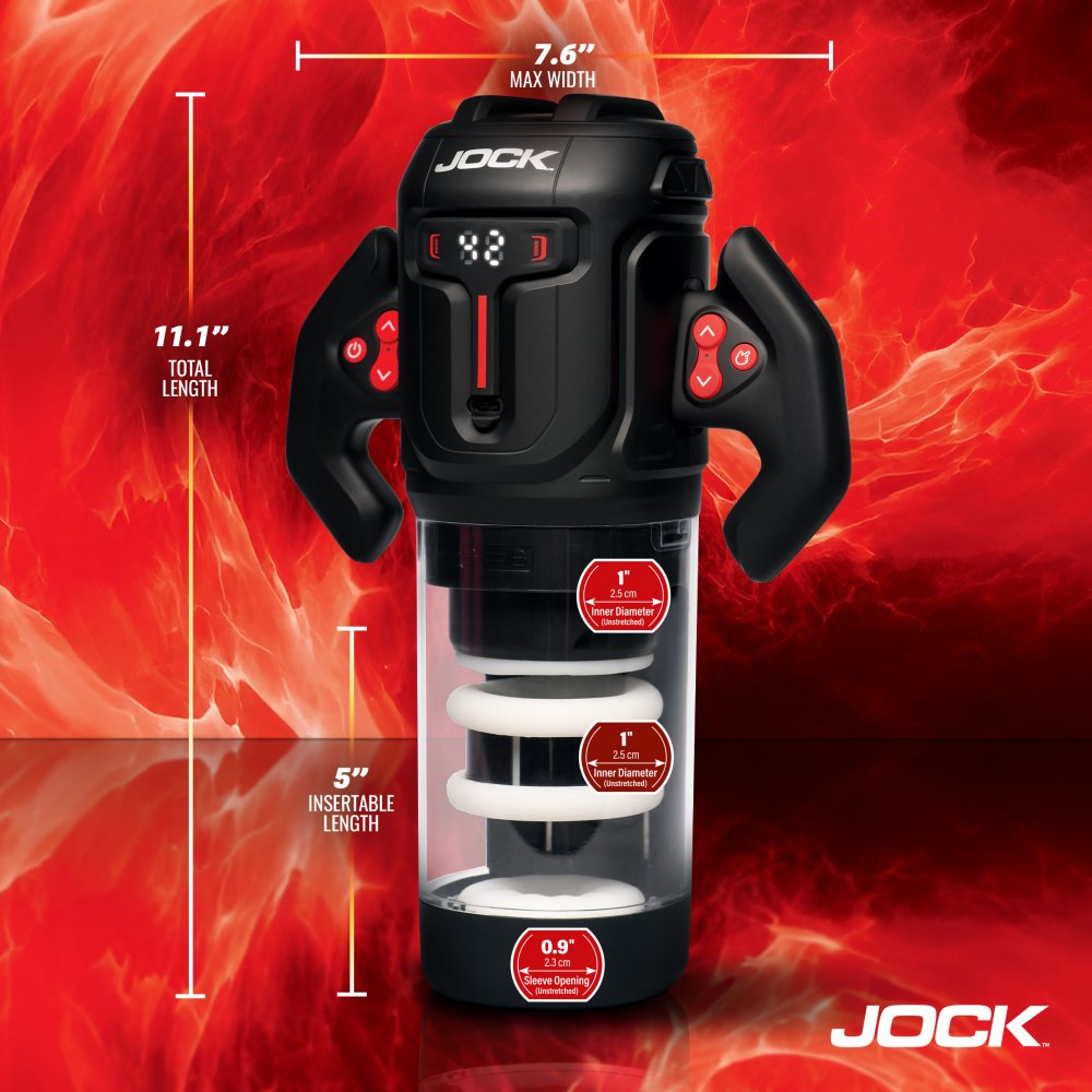 Jock Turbo Spin Thrusting & Rotating Masturbator