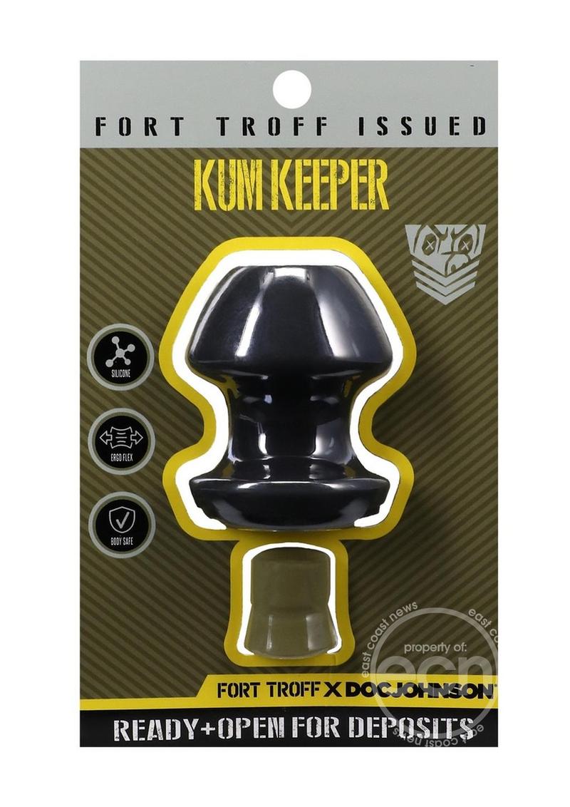 Fort Troff Kum Keeper Silicone Open End Anal Plug- Medium-