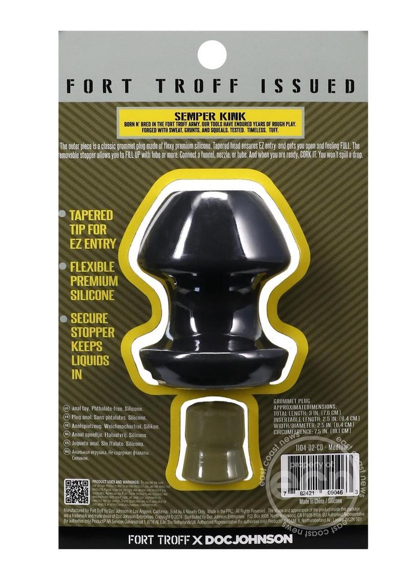 Fort Troff Kum Keeper Silicone Open End Anal Plug- Medium-