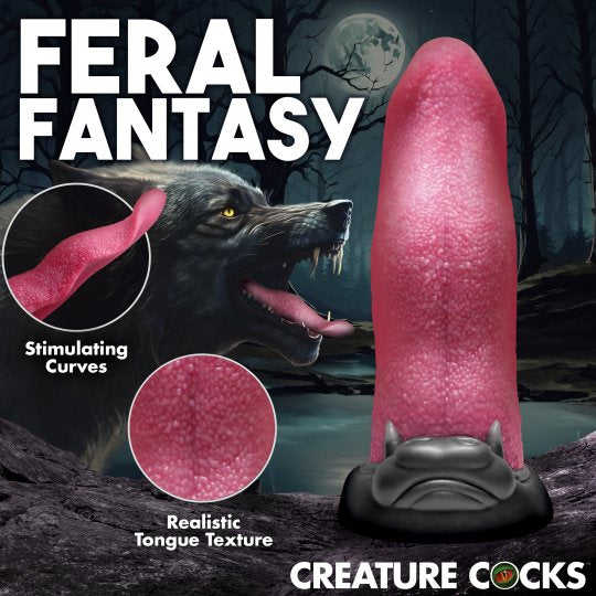 Creature Cocks Wolf’s Lick Silicone Dildo