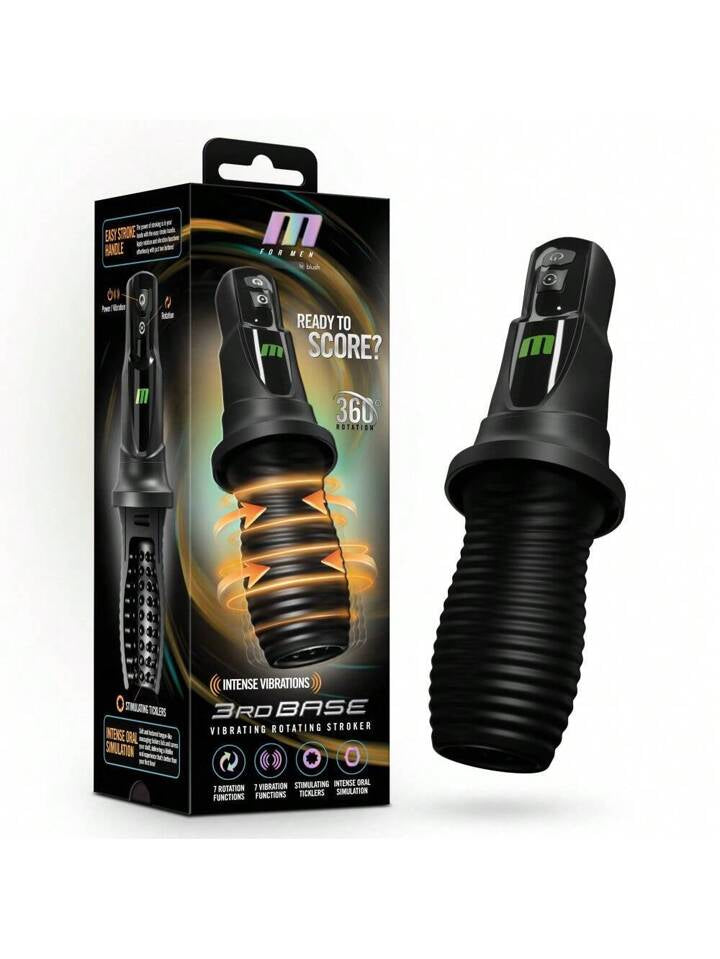 M for Men 3rd Base Rechargeable Masturbator