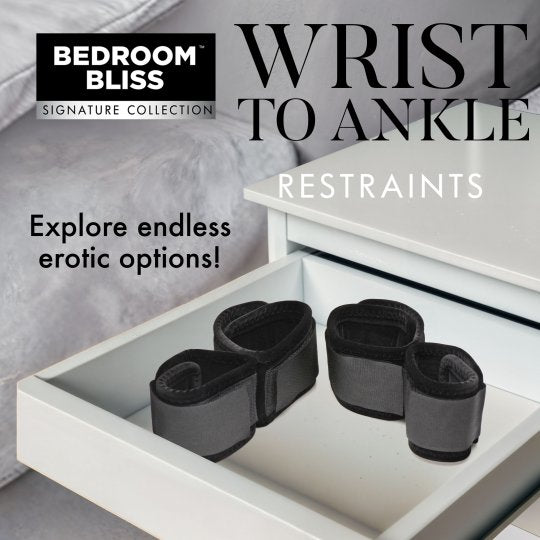 Bedroom Bliss Wrist to Ankle Restraints