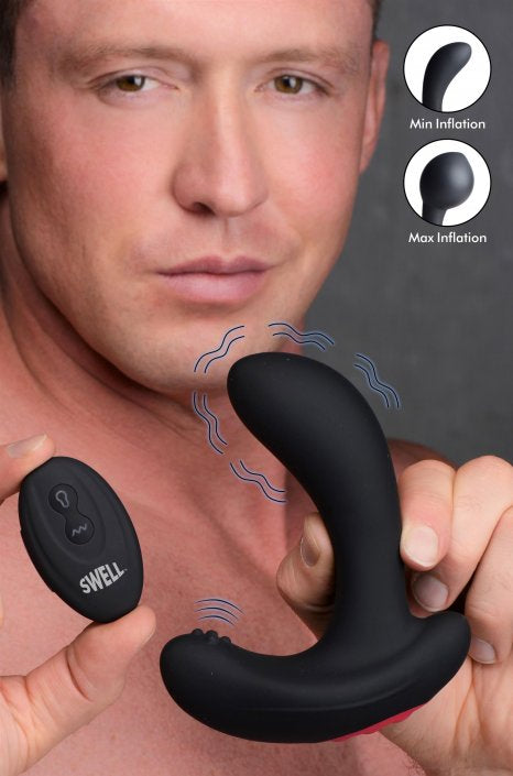 Swell 10X Inflatable and Vibrating Silicone Prostate Plug