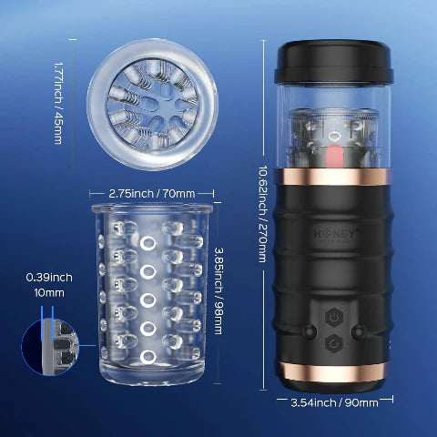 Honey Play Box Warrior Auto Thrusting Stroker (In Stock June 23rd)