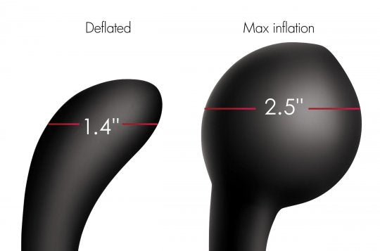 Swell 10X Inflatable and Vibrating Silicone Prostate Plug