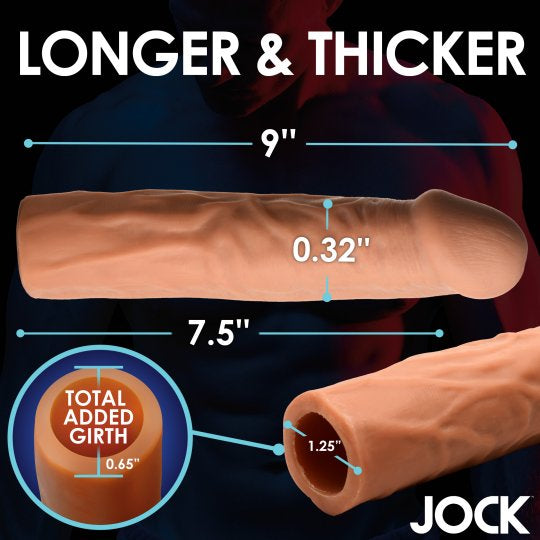 Jock Extra Long Penis Extension-Medium (Choose Size)