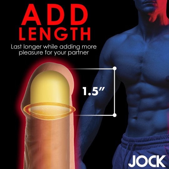 Jock Extra Long Penis Extension-Medium (Choose Size)