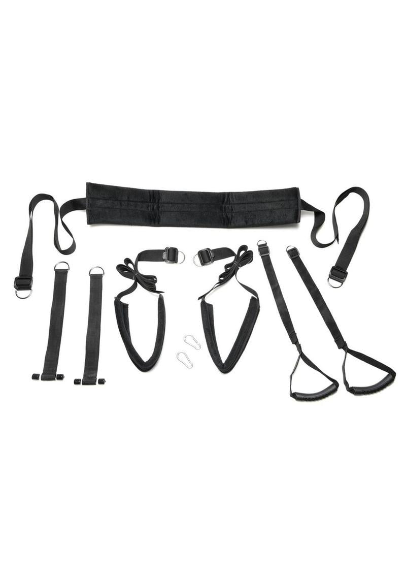 Bedroom Bliss Lover’s Door Swing- Black