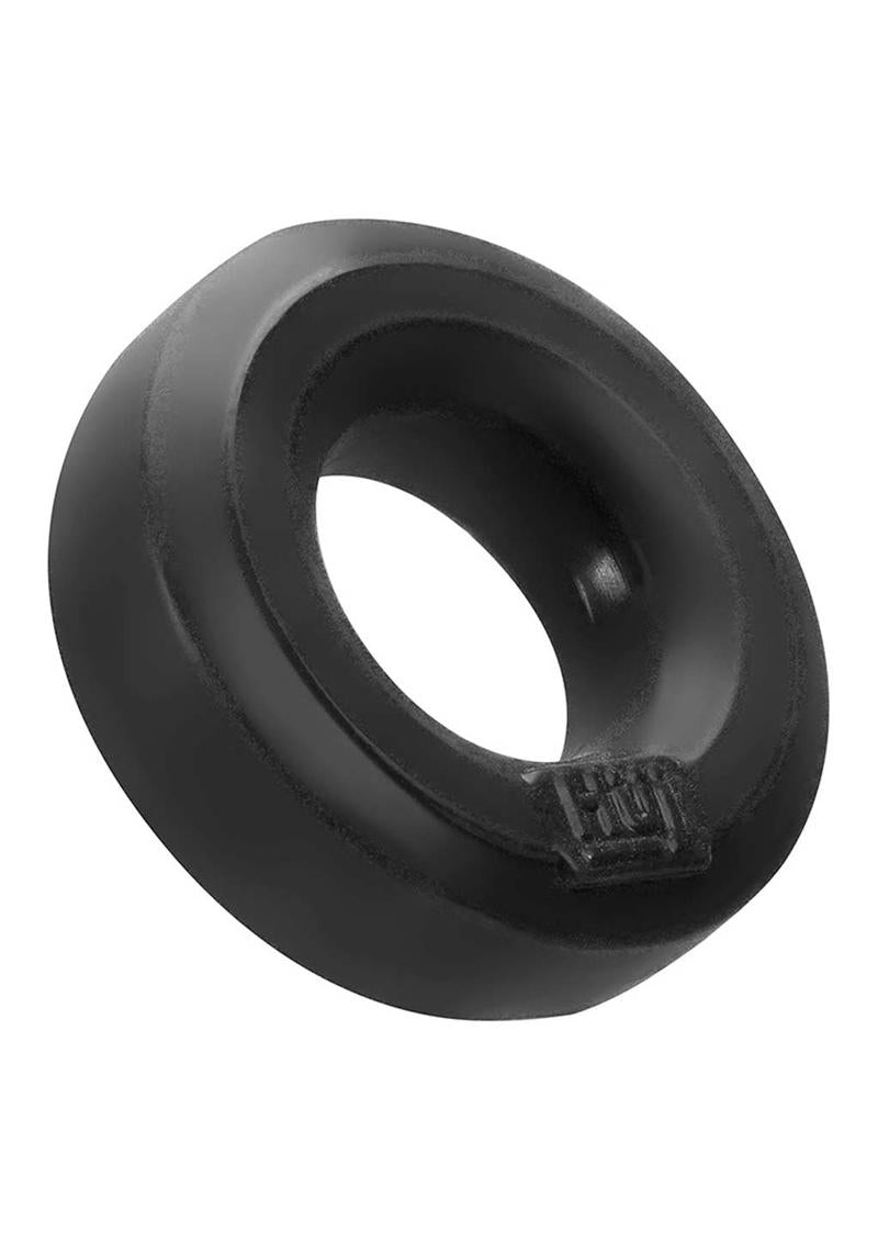 Hunkyjunk HUJ Silicone Cock Ring- Black