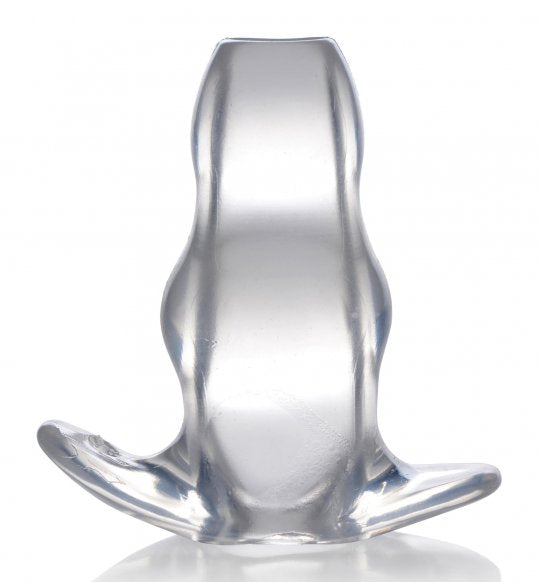 Master Series Clear View Hollow Anal Plug