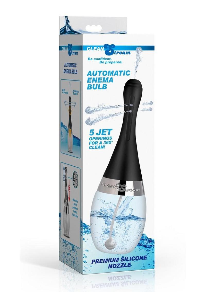 Cleanstream Automatic Enema Bulb with 5 Jet Premium Silicone Noozle (In Stock Aug 4th)