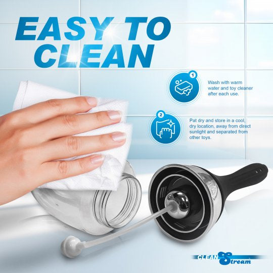 Cleanstream Automatic Enema Bulb with 5 Jet Premium Silicone Noozle (In Stock Aug 4th)