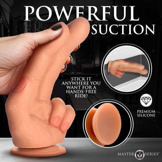 Master Series The Shocker Silicone Dildo (In Stock Aug 4th)