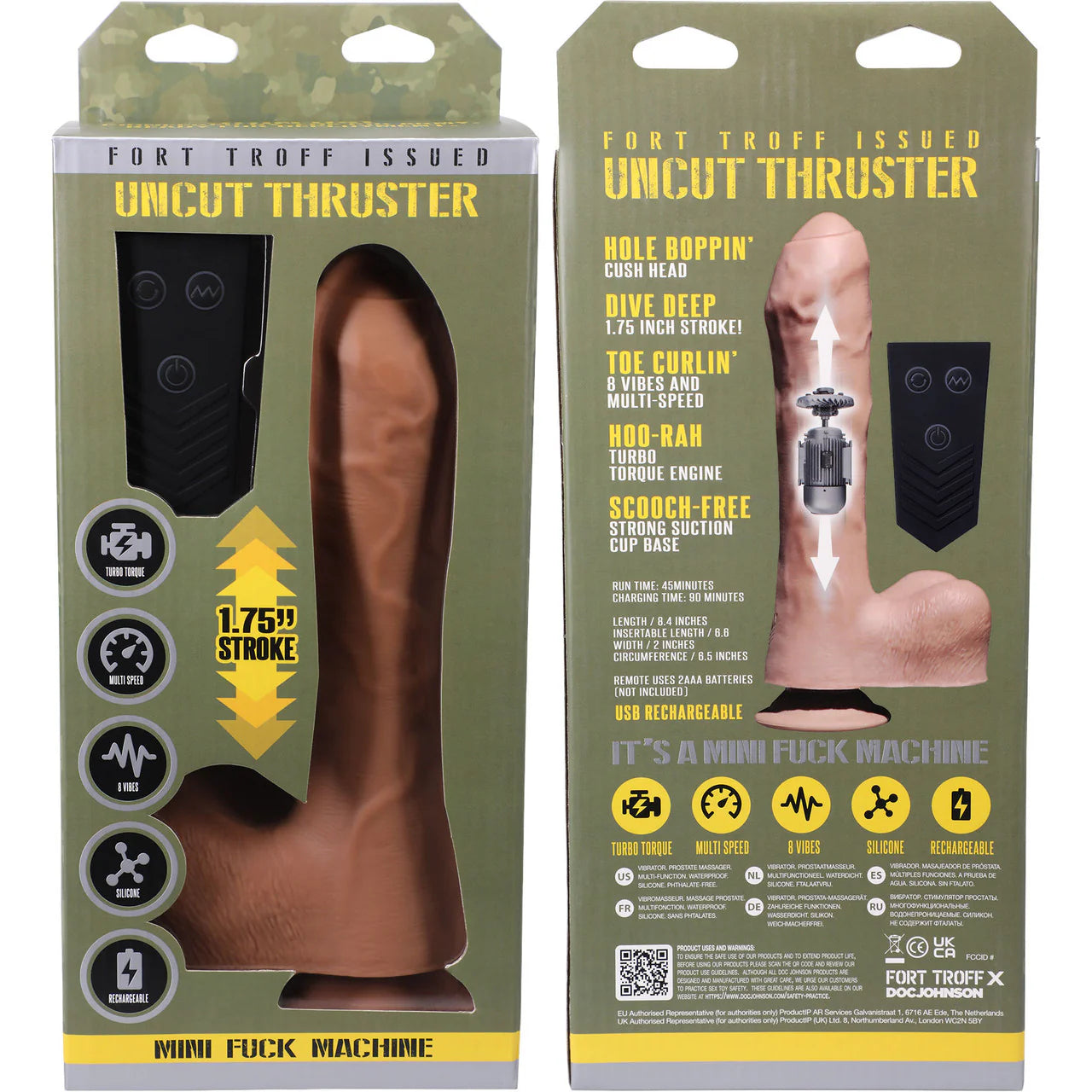 Fort Troff Uncut Thruster Mini Sex Machine