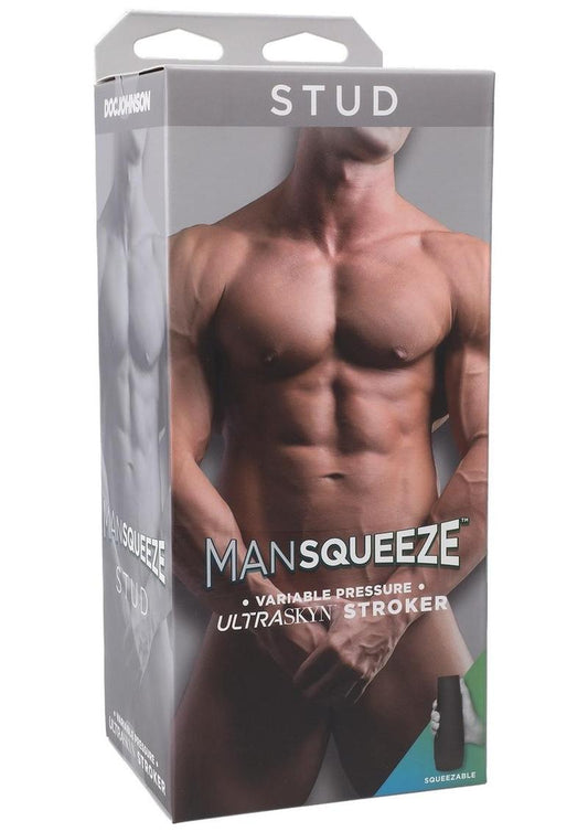 Man Squeeze Stud Ultraskyn Masturbator- Butt