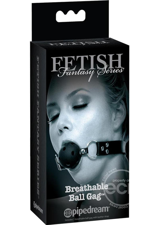 Fetish Fantasy Series Limited Edition Breathable Ball Gag Black