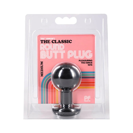 Doc Johnson The Classic Round Butt Plug (Choose Size)