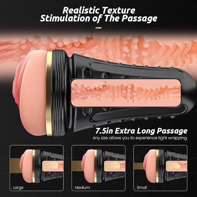 Kingdemer Realistic Masturbator (Choose Color)