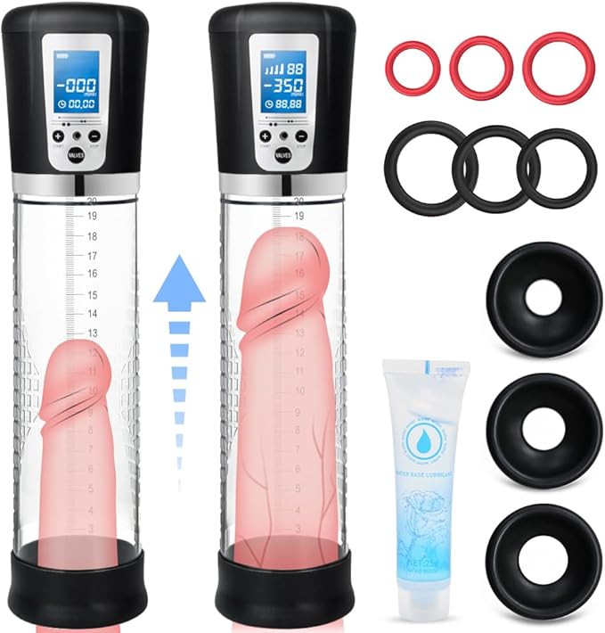 Adorime Electric Penis Pump with 4 suction intensities