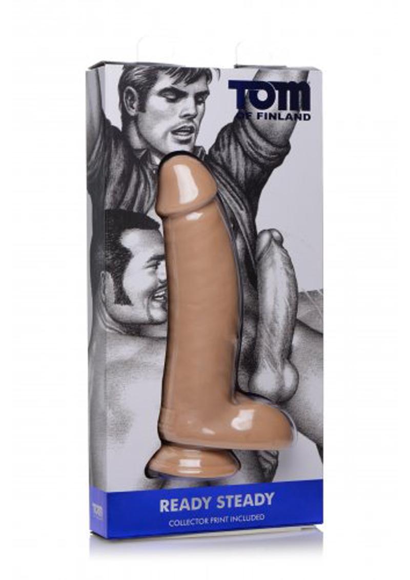 Tom of Finland Ready Steady Realistic 10.25” Dildo (In Stock Aug 14th)