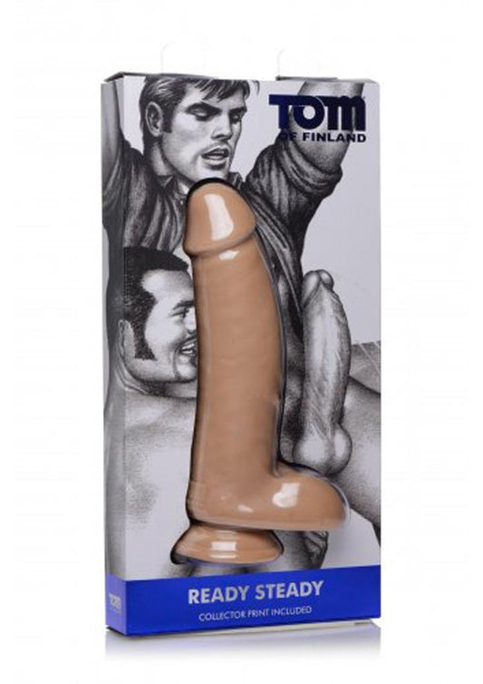 Tom of Finland Ready Steady Realistic 10.25” Dildo