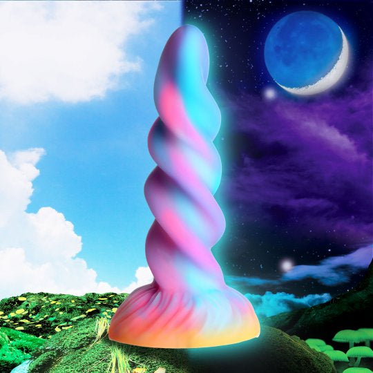 Creature Cocks Moon Rider Glow-in-the- dark unicorn Dildo