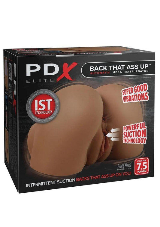 PDX Elite Back That Ass Up Automatic Rechargeable Mega Masturbator