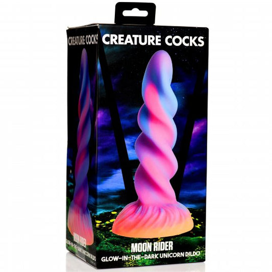 Creature Cocks Moon Rider Glow-in-the- dark unicorn Dildo