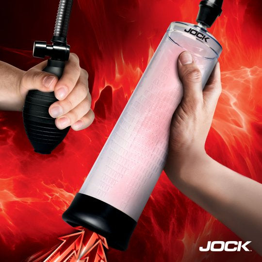Jock Amp Up Penis Pump with Bulb (In Stock Aug 19th)