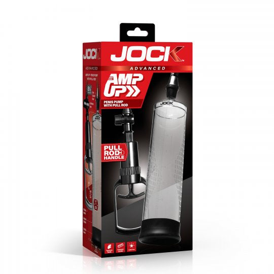 Jock Amp Up Penis Pump with Pull Handle (In Stock Aug 19th)