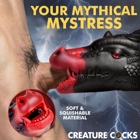 Creature Cocks Drago Silicone Masturbator (In stock Aug 20th)