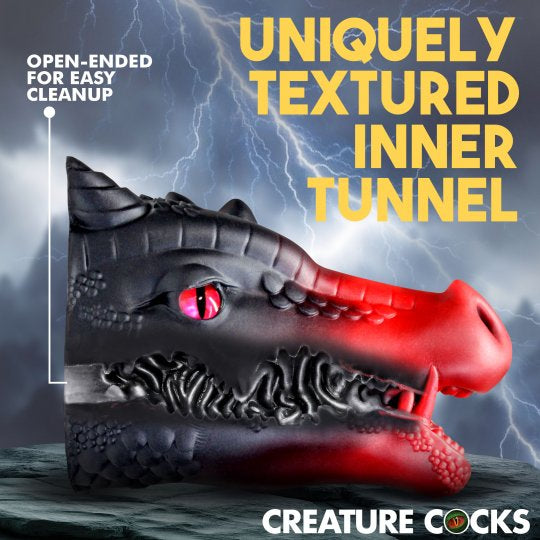 Creature Cocks Drago Silicone Masturbator (In stock Aug 20th)