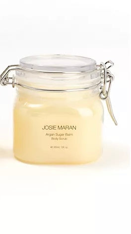 Josie Marian Argan Whipped Sugar Balm Body Scrub 10oz (Choose Scent)