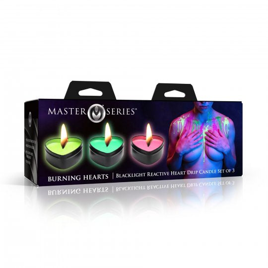 Glow Wax UV Blacklight Reactive Candles (Choose Candle)