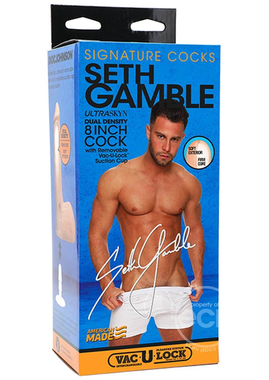 Signature Cocks Seth Gamble Dildo 8”