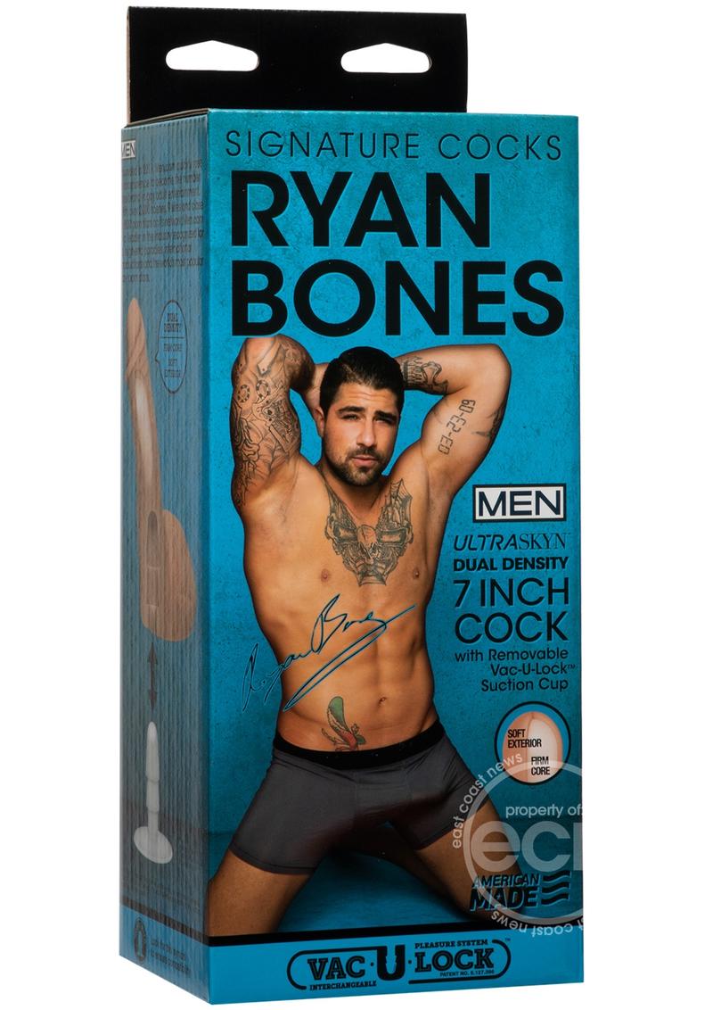 Signature Cocks Ryan Bones Dildo 7”- Vanilla