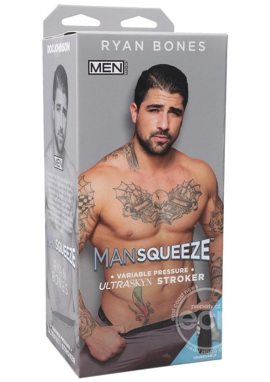 Man Squeeze Ryan Bones Ultraskyn Masturbator-Butt-Vanilla