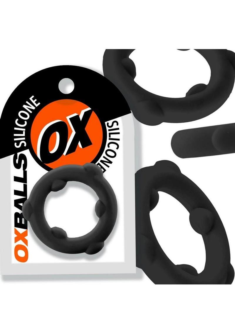 Oxballs Spinner Single Silicone Cock Ring (Choose Color)
