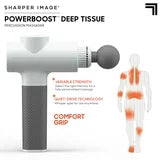 Sharper Image PowerBoost Deep Tissue Massager