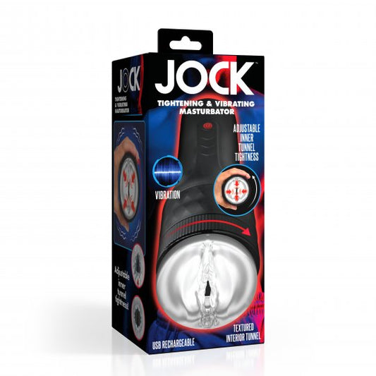 Jock Tightening and Vibrating Masturbator