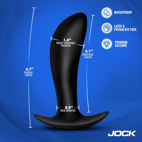 Jock Spark E-Stim Slim Prostate Plug (In Stock Sept 17th)