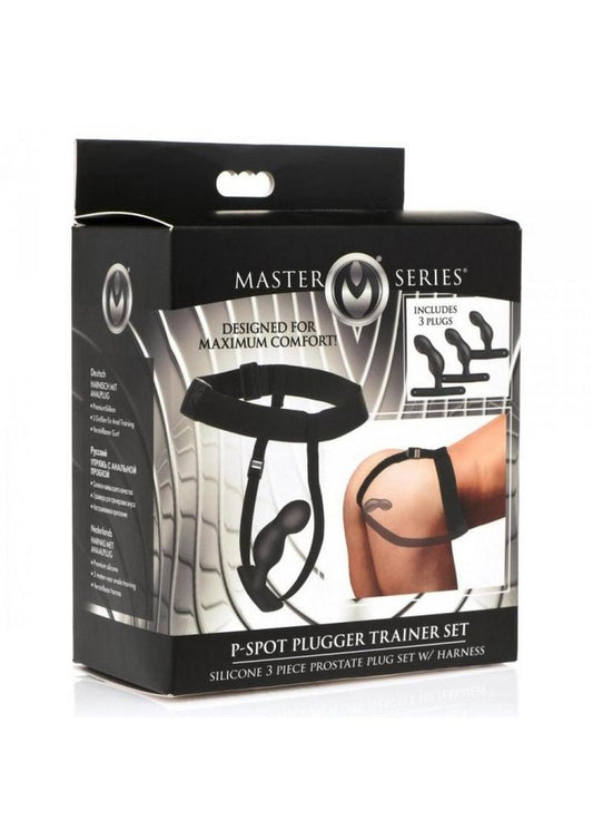 Master Series P-Spot Plugger Trainer Silicone Anal Set (3 Piece)