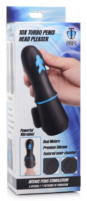 Trinity Vibes 10X Turbo Silicone Penis Head Pleaser