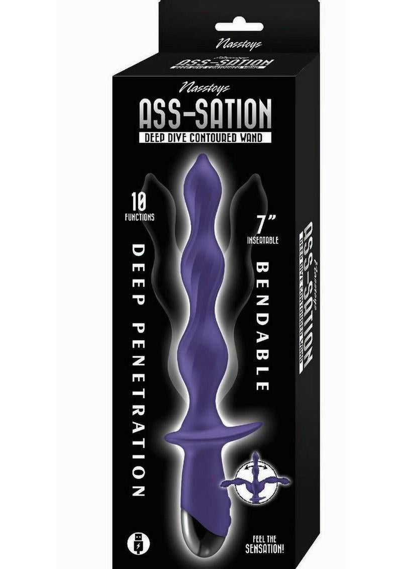 Masstoys Ass-Sation Deep Dive Contoured Wand Anal Probe (In Stock Sept 21st)