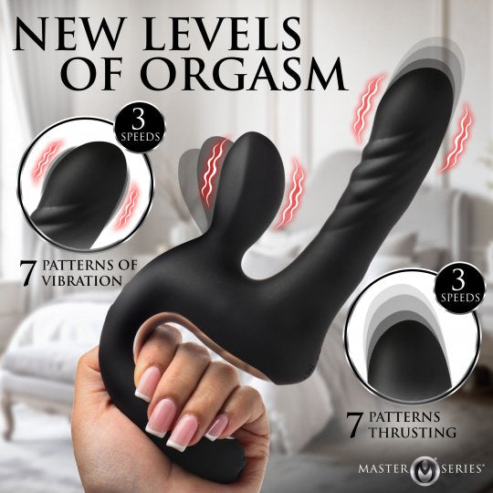 Master Series Thrust Pounder Thrusting Silicone Vibrator (Coming Soon)