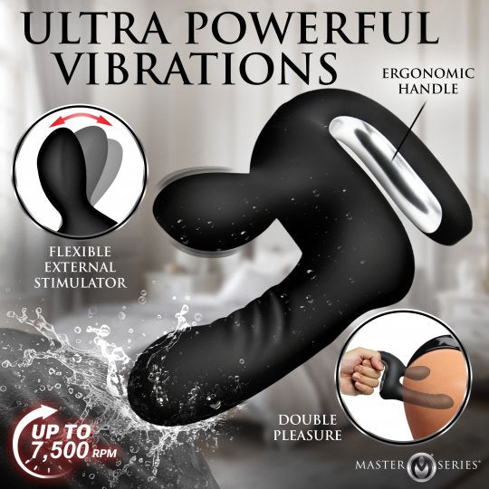 Master Series Thrust Pounder Thrusting Silicone Vibrator (Coming Soon)