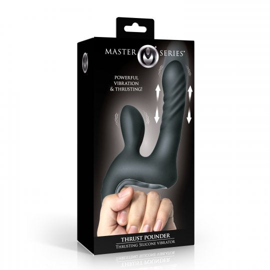 Master Series Thrust Pounder Thrusting Silicone Vibrator (Coming Soon)