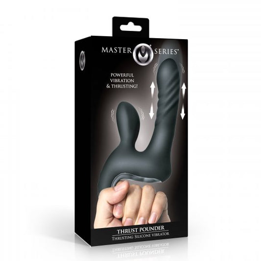 Master Series Thrust Pounder Thrusting Silicone Vibrator (Coming Soon)
